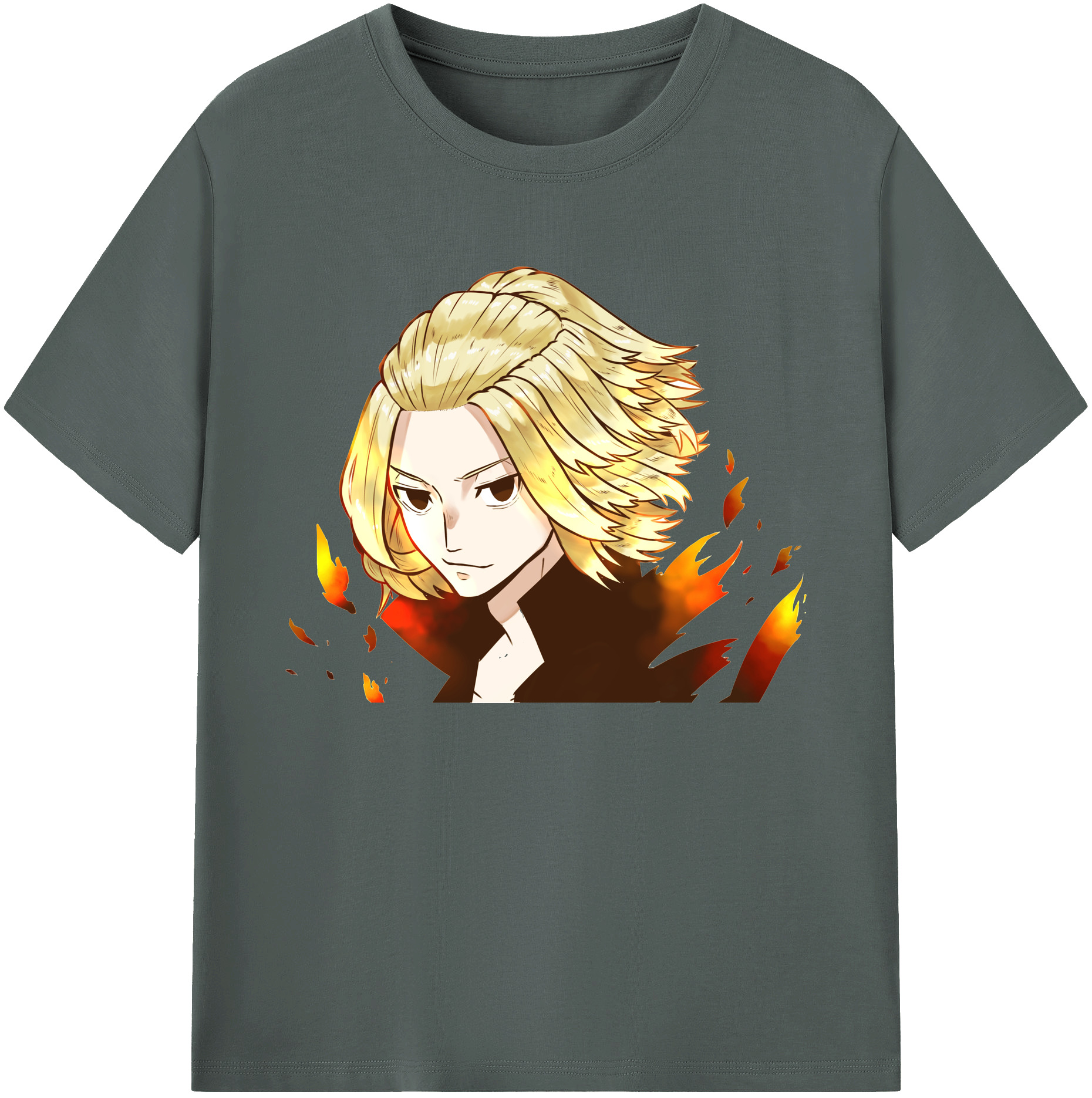 （画像用） 東京リベンジャーズ Tokyo Revengers 綿100％ メンズ半袖Tシャツ｜肌触りやわらか＆通気性